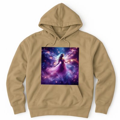 Beautiful Enchanted Fairy Sparkling With Magical Purple Mist Hoodie