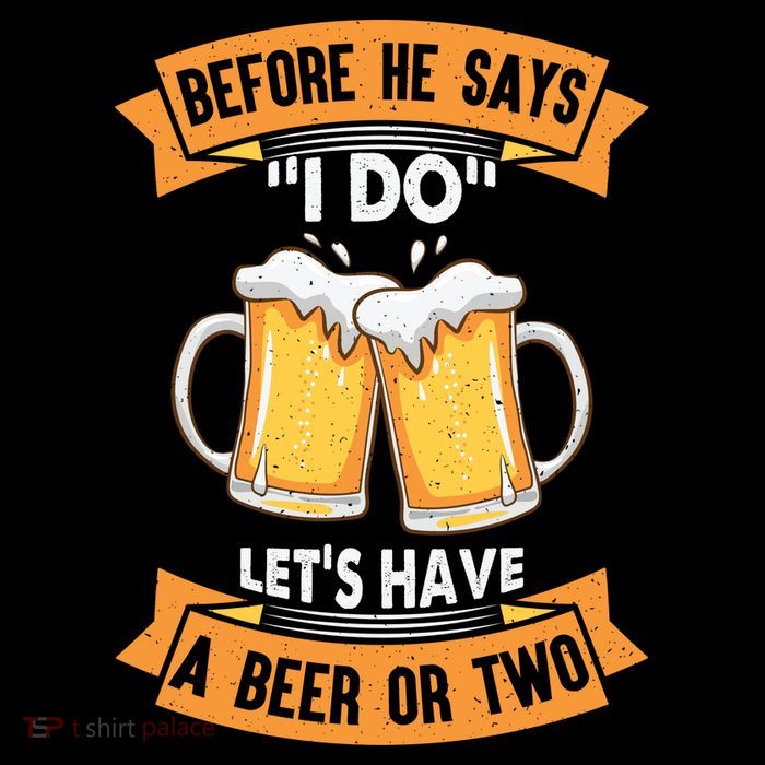 Before He Says I Do Lets Have A Beer Or Two Flexfit Unipanel Trucker Cap
