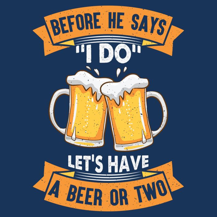 Before He Says I Do Lets Have A Beer Or Two Baby Bodysuit