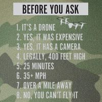 Before You Ask Drone Funny Drone Legacy Tie Dye Trucker Hat