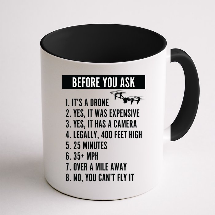 Before You Ask Drone Funny Drone Mug