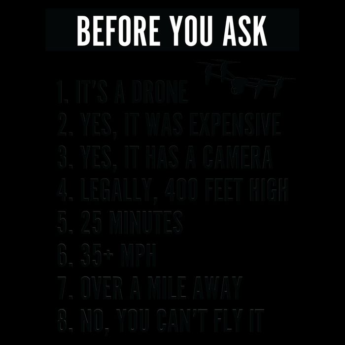 Before You Ask Drone Funny Drone Mug