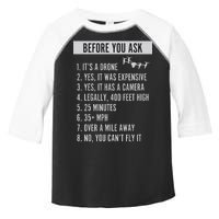 Before You Ask Drone Funny Drone Toddler Fine Jersey T-Shirt