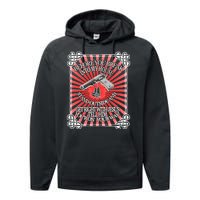 Before You Break Into My House Get Right With Jesus Performance Fleece Hoodie