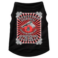 Before You Break Into My House Get Right With Jesus Doggie Tank