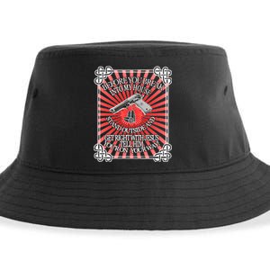 Before You Break Into My House Get Right With Jesus Sustainable Bucket Hat