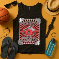 Before You Break Into My House Get Right With Jesus Tank Top
