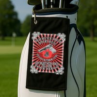 Before You Break Into My House Get Right With Jesus Golf Towel