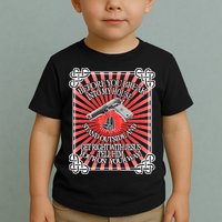 Before You Break Into My House Get Right With Jesus Toddler T-Shirt
