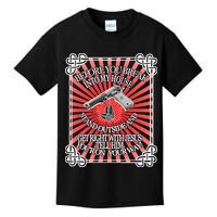 Before You Break Into My House Get Right With Jesus Kids T-Shirt