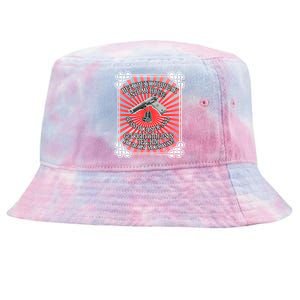 Before You Break Into My House Get Right With Jesus Tie-Dyed Bucket Hat