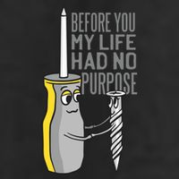 Before You My Life Had No Purpose Tool Garment-Dyed Heavyweight T-Shirt