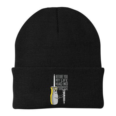 Before You My Life Had No Purpose Tool Beanie