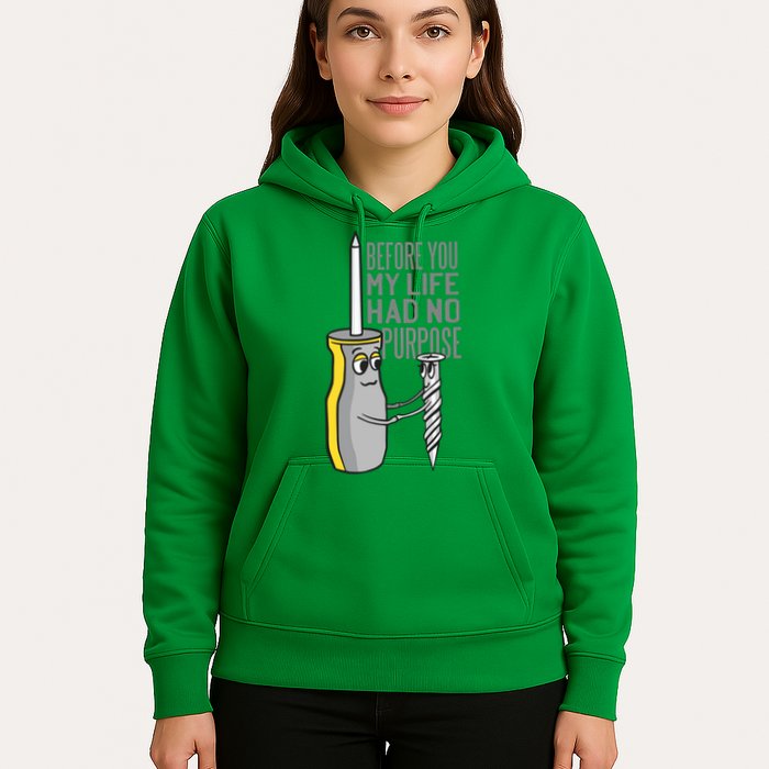 Before You My Life Had No Purpose Tool Hoodie