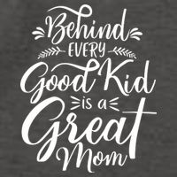 Behind Every Good Kid Is A Great Mom Vector Backpack