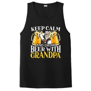 Beer Er Grandpa Alcoholic Gramps Fathers Day Fatherhood Cool Gift PosiCharge Competitor Tank