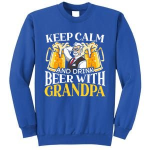 Beer Er Grandpa Alcoholic Gramps Fathers Day Fatherhood Cool Gift Sweatshirt