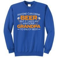 Beer Er Grandpa Alcoholic Gramps Fathers Day Fatherhood Funny Gift Sweatshirt