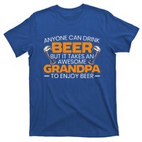 Beer Er Grandpa Alcoholic Gramps Fathers Day Fatherhood Funny Gift T-Shirt