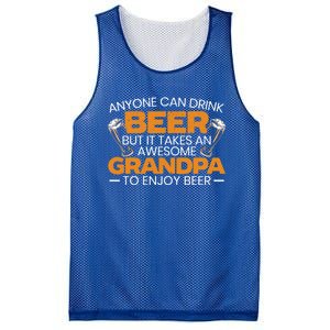 Beer Er Grandpa Alcoholic Gramps Fathers Day Fatherhood Funny Gift Mesh Reversible Basketball Jersey Tank