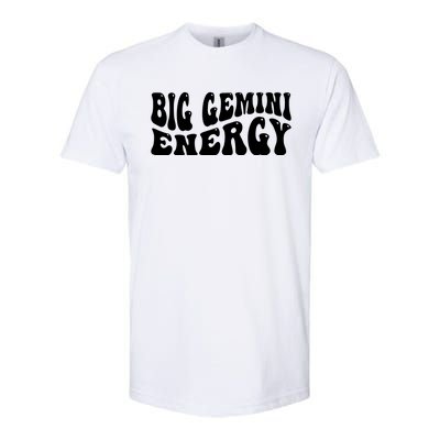 Big Energy Gemini May June Birthday Softstyle® CVC T-Shirt