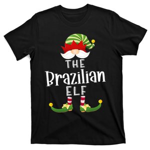 Brazilian Elf Group Christmas Funny Pajama Party T-Shirt