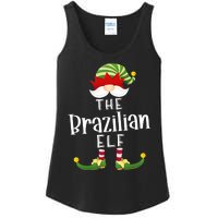 Brazilian Elf Group Christmas Funny Pajama Party Ladies Essential Tank