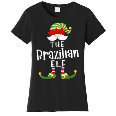 Brazilian Elf Group Christmas Funny Pajama Party Women's T-Shirt