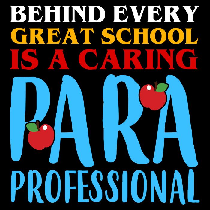 Behind Every Great School Is A Caring Para Professional Gift For Teacher Impact Tech Backpack