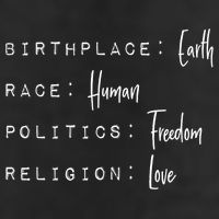 Birthplace Earth Gift Race Human Politics Freedom Religion Love Gift 7 Panel Mesh Trucker Snapback Hat