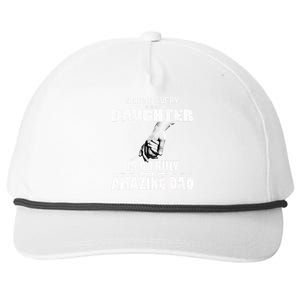 Behind Every Great Daughter Is A Truly Amazing Dad Snapback Five-Panel Rope Hat