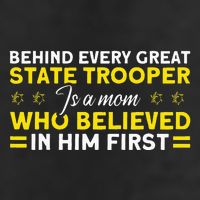 Behind Every Great State Trooper A Mom State Trooper Adult Drive Performance Visor