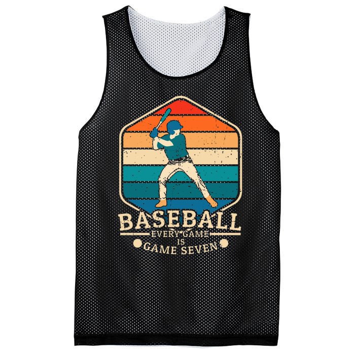 Baseball Every Game Is Game Seven Mesh Reversible Basketball Jersey Tank