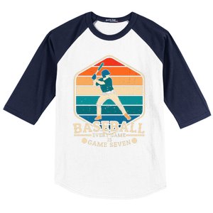 Baseball Every Game Is Game Seven Baseball Sleeve Shirt