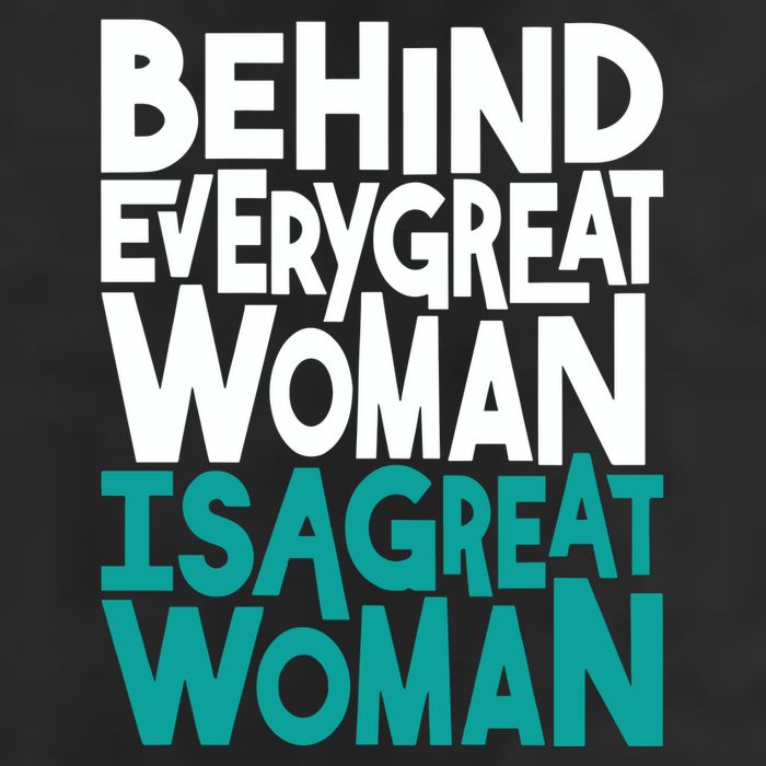 Behind Every Great Woman Is A Great Woman Beanie