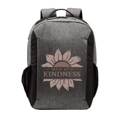 Begin With Kindness Vector Backpack