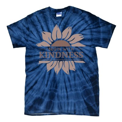 Begin With Kindness Tie-Dye T-Shirt