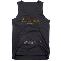 Bible Emergency Hotline Numbers Bible Verse Scripture Tank Top