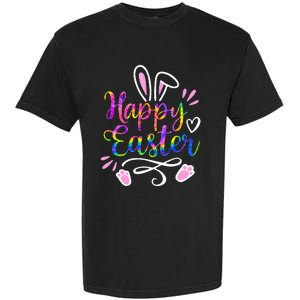 Bunny eggs hunt Rabbit Face tie dye Easter Day Garment-Dyed Heavyweight T-Shirt