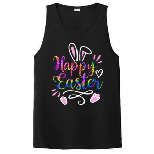 Bunny eggs hunt Rabbit Face tie dye Easter Day PosiCharge Competitor Tank