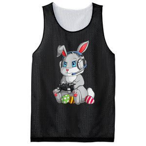 Bunny Egg hunting Gamer Happy Easter Day Mesh Reversible Basketball Jersey Tank