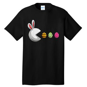 Bunny Egg Hunt Funny Gamer Happy Easter Day Tall T-Shirt