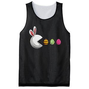 Bunny Egg Hunt Funny Gamer Happy Easter Day Mesh Reversible Basketball Jersey Tank