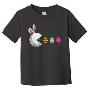 Bunny Egg Hunt Funny Gamer Happy Easter Day Toddler T-Shirt