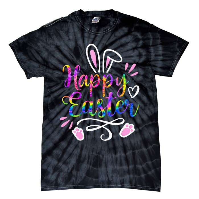 Bunny eggs hunt Rabbit Face tie dye Easter Day Tie-Dye T-Shirt