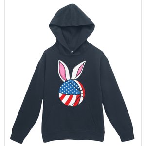 Basketball Easter Happy Easter Day Funny Easter Ears Bunny Urban Pullover Hoodie