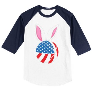 Basketball Easter Happy Easter Day Funny Easter Ears Bunny Baseball Sleeve Shirt