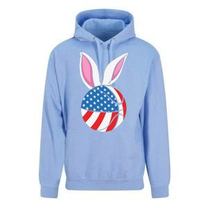 Basketball Easter Happy Easter Day Funny Easter Ears Bunny Unisex Surf Hoodie