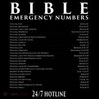 Bible Emergency Hotline Numbers Cool Christian Flexfit Unipanel Trucker Cap