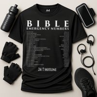 Bible Emergency Hotline Numbers Cool Christian Performance Shirt